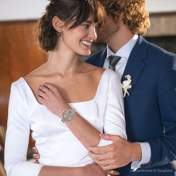 Ladies' Kate Spade Park Row Rose-Tone Strap Watch with Grey Dial New No Box - Picture 10 of 11